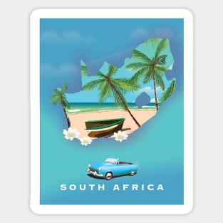 South Africa Map Sticker